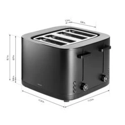 ZWILLING Enfinigy 4-Slot 1710-Watt Black Toaster -Cheap My Cook Nest Store 332003127 AlternateImage2 l