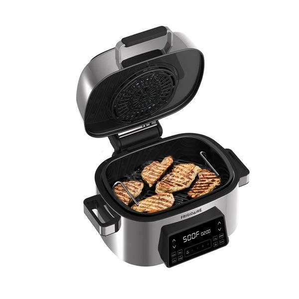 Frigidaire 6.15L Electric Air Fryer & Grill - Stainless Steel 3 Frigidaire 6.15L Electric Air Fryer & Grill - Stainless Steel - Image 3