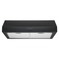 Ancona 30-in Ducted 440CFM Under Cabinet Range Hood With LED Lights In Matte Black -Cheap My Cook Nest Store 332003921 AlternateImage2 l