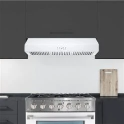 Ancona 36-in 440 CFM Ducted Under Cabinet Range Hood In White -Cheap My Cook Nest Store 332003922 AlternateImage4 l