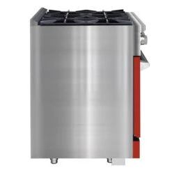Ancona 30-in Gas Range And Convection Oven In Stainless Steel With Red Door -Cheap My Cook Nest Store 332003935 AlternateImage4 l