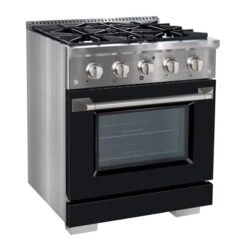 Ancona 30-in 4.2 Cu. Ft. Dual Fuel Range With 4 Burners And Convection Oven -Cheap My Cook Nest Store 332003943 AlternateImage2 l