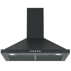 Ancona 30-in Black Convertible Wall-Mounted Range Hood