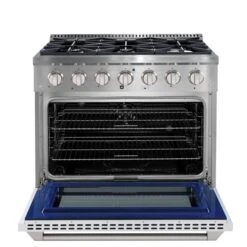 Ancona 36-in 5.2 Cu. Ft. Dual Fuel Range With 6 Burners And Convection Oven