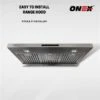 Onex 30-in 700 CFM Stainless Steel Under Cabinet Range Hood