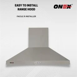 Onex 30-in 700 CFM Stainless Steel Wall-Mounted Range Hood -Cheap My Cook Nest Store 332004663 AlternateImage2 l