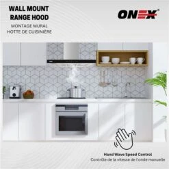 Onex 30-in Ducted Stainless Steel Island Range Hood -Cheap My Cook Nest Store 332004669 AlternateImage1 l