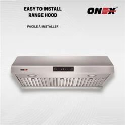 Onex 30-in 860 CFM Stainless Steel Under Cabinet Range Hood 8 Onex 30-in 860 CFM Stainless Steel Under Cabinet Range Hood -Cheap My Cook Nest Store 332004671 AlternateImage2 l