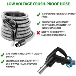 VPC Low-Voltage Central Vacuum Accessory Kit With Combo Brush Tool Set (30-ft) -Cheap My Cook Nest Store 332006206 AlternateImage1 l