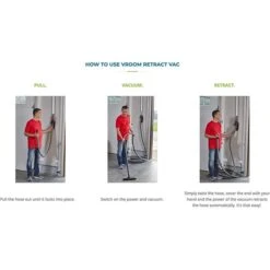 Vroom Retract Vac Central Vacuum Garage Retractable Hose System - 40-ft -Cheap My Cook Nest Store 332006208 AlternateImage1 l