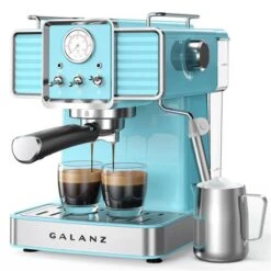 Galanz Retro Blue Espresso Machine -Cheap My Cook Nest Store 332008914 MainImage 001 l