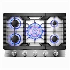 FOTILE Professional Tri-ring Series 30-in 5-Burner Stainless Steel Gas Cooktop -Cheap My Cook Nest Store 332008926 MainImage 001 l