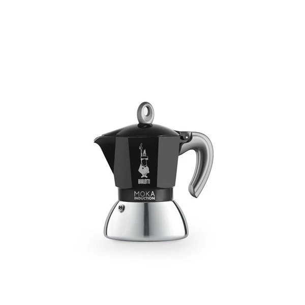 Bialetti BI Moka Induction 6cup Black 1 Bialetti BI Moka Induction 6cup Black