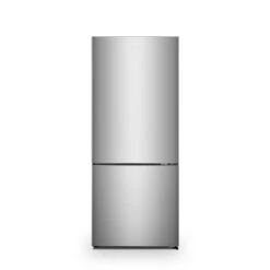 Hisense 27-in Bottom Freezer Refrigerator - 14.8-cu. Ft. - Fingerprint Resistant Stainless Steel