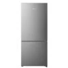 Hisense 14.7 Cu. Feet Bottom-Freezer Refrigerator (Fingerprint Resistant - Stainless Steel)