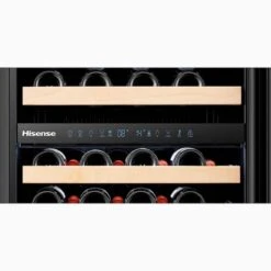 Hisense 46-Bottle Stainless Steel 4.9-ft³ Wine Cooler -Cheap My Cook Nest Store 38525022c L