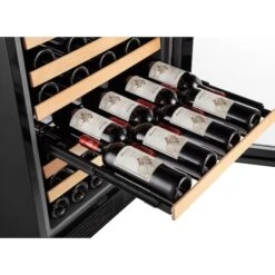 Hisense 54-Bottle Stainless Steel 5.4-ft³ Wine Cooler