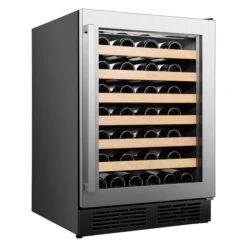 Hisense 54-Bottle Stainless Steel 5.4-ft³ Wine Cooler -Cheap My Cook Nest Store 38525023e L