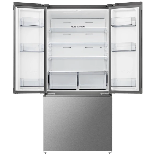 Hisense 33-in Smudge-Free Stainless Steel 22.1-ft³ French Door Refrigerator 3 Hisense 33-in Smudge-Free Stainless Steel 22.1-ft³ French Door Refrigerator - Image 3