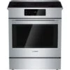 Bosch Induction Electric Range - 4.6 Cu. Ft. - Stainless Steel