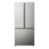 Hisense French Door Refrigerator - 20.8-cu Ft - 30-in - Stainless Steel