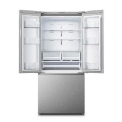 Hisense French Door Refrigerator - 20.8-cu Ft - 30-in - Stainless Steel -Cheap My Cook Nest Store 43865016d L
